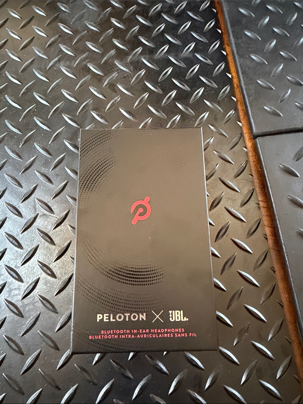 Peloton x JBL Black with Red Logo Wireless Earbud Headphones